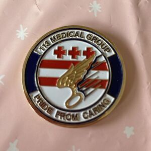 CHALLENGE COIN 113th medical group‎ Paul Penson Integrity, Service, Excellence